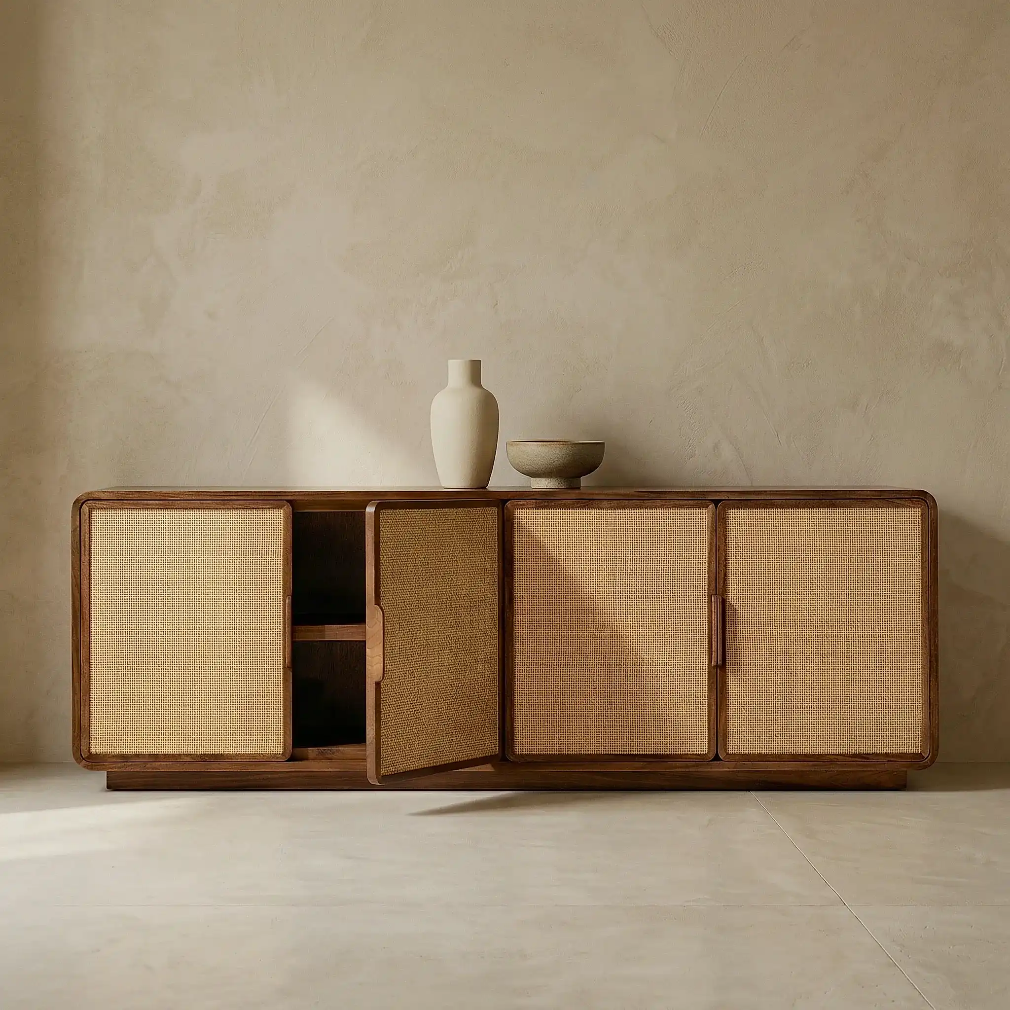 Tena Ahşap TV Konsolu Small