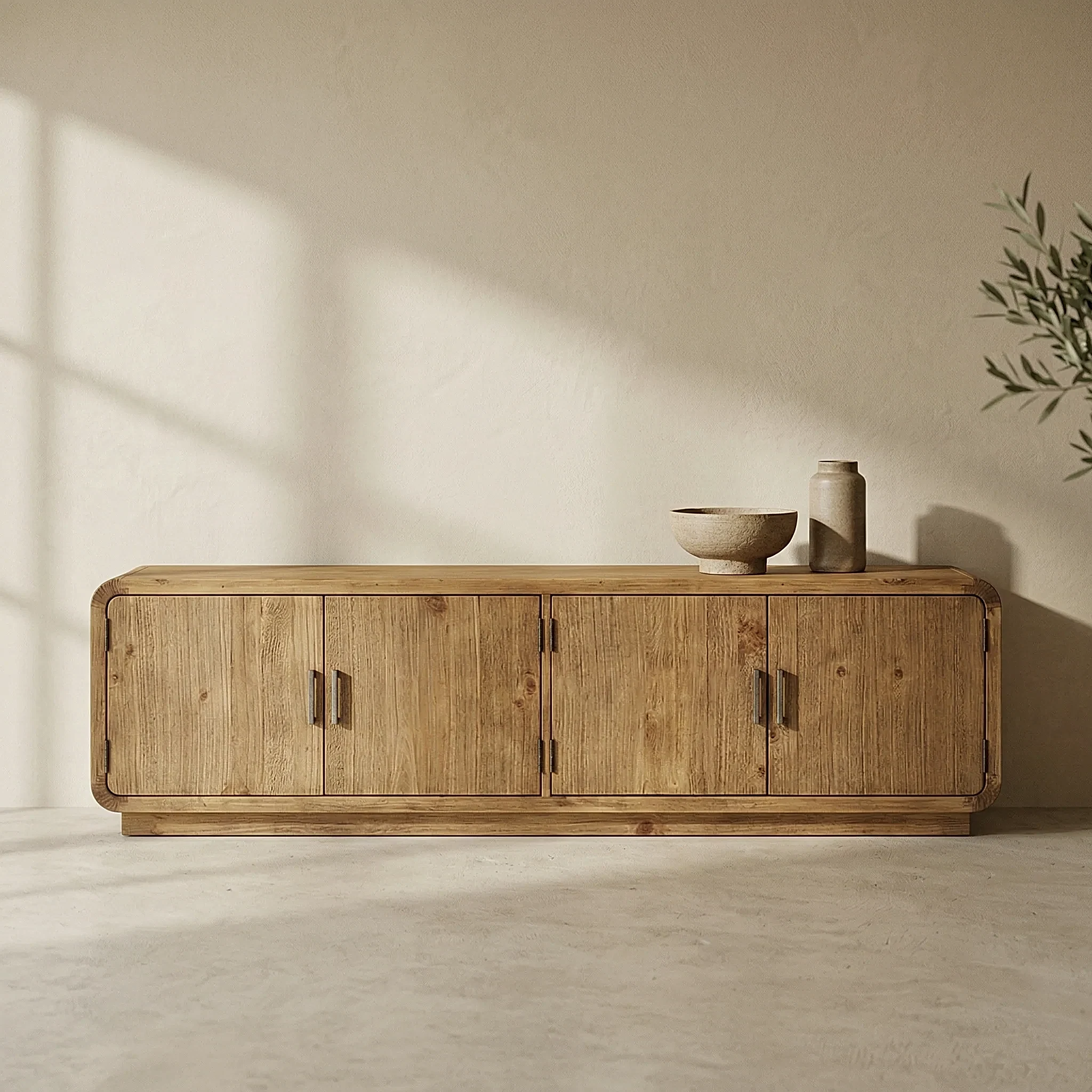 Thora Ahşap TV Ünitesi