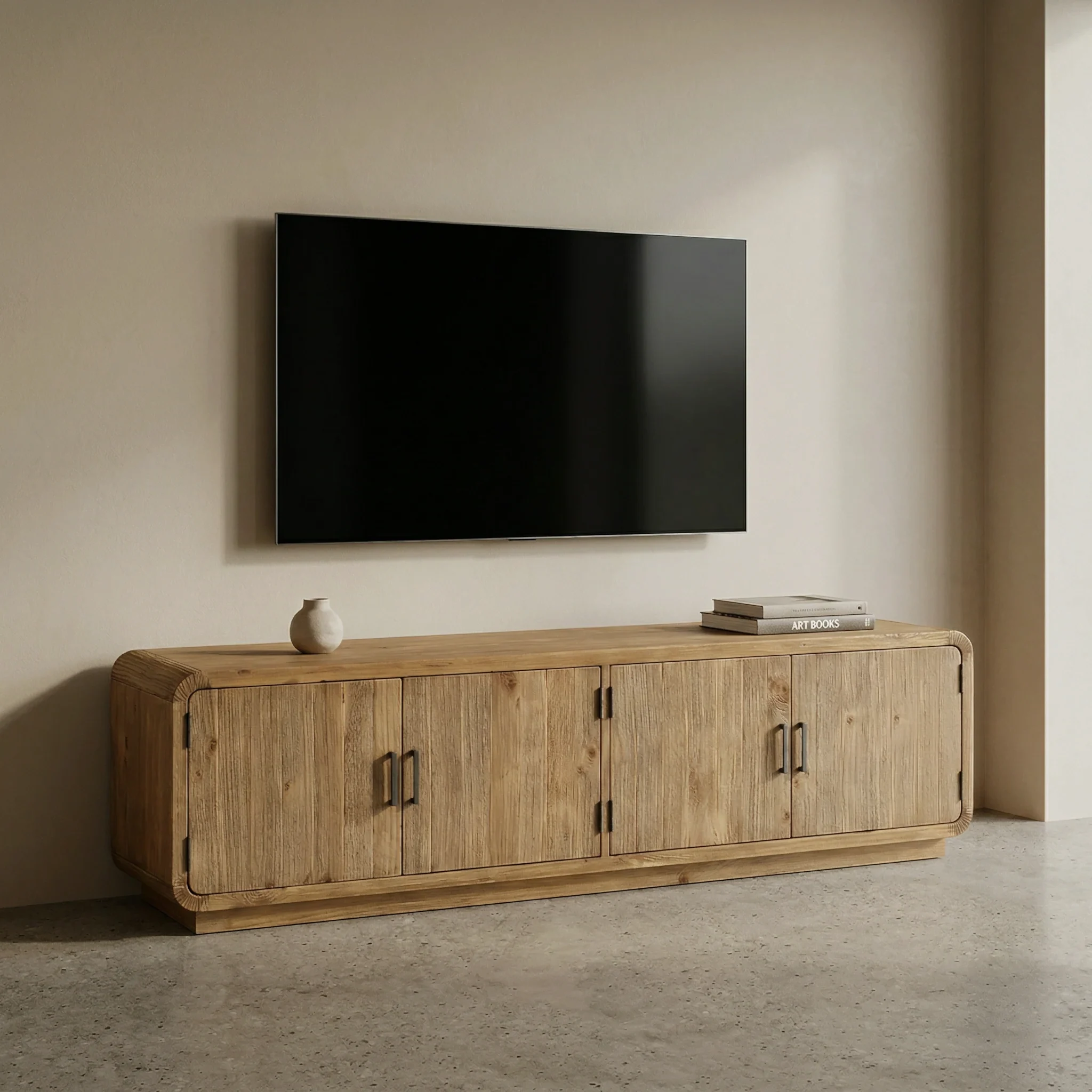 Thora Ahşap TV Ünitesi